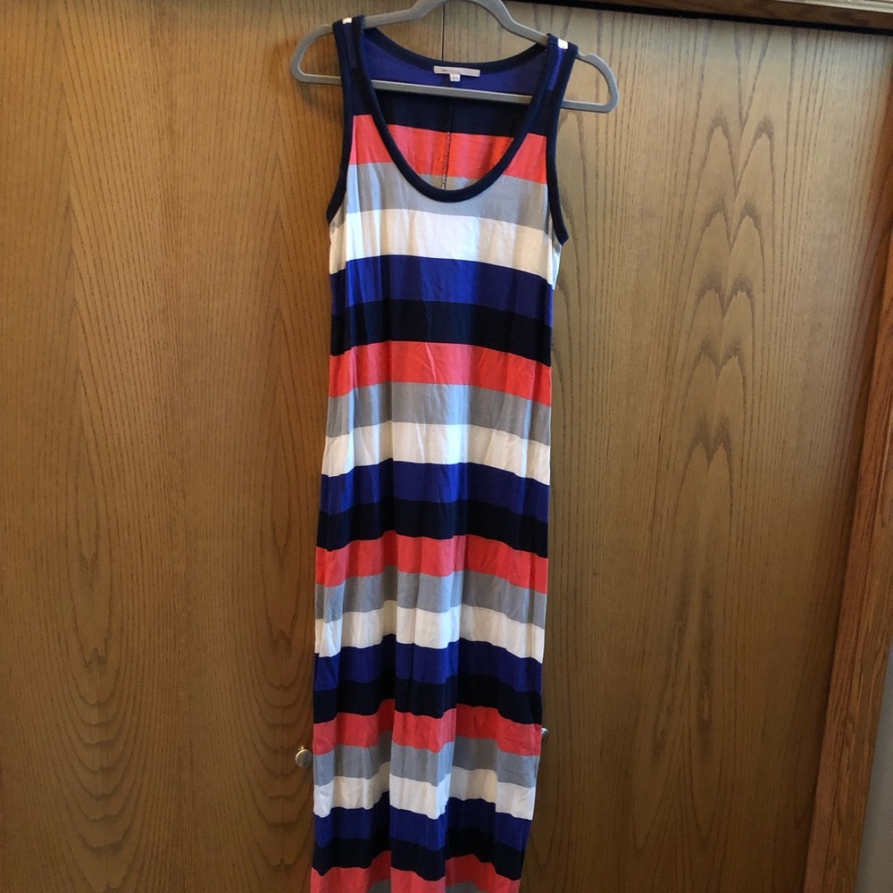 Gap Bold Stripe Maxi Dress